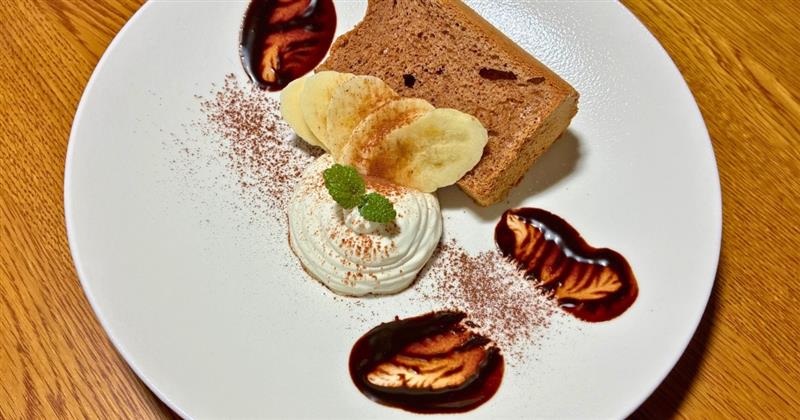 米粉チョコレートシフォンケーキの作り方